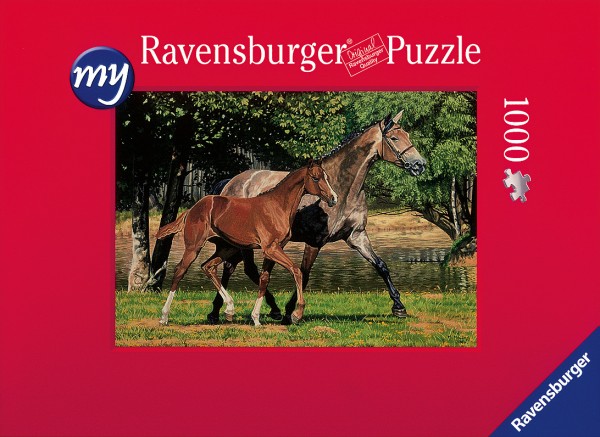 Puzzle «Pferde»
