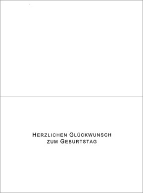 Herzlichen Glückwunsch zum Geburtstag