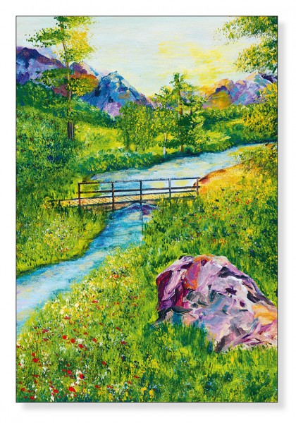 Fluss in den Bergen