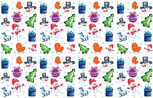 Geschenkpapier «Weihnachten 2024»
