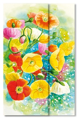 Blumenbrief "Mohnblumen"