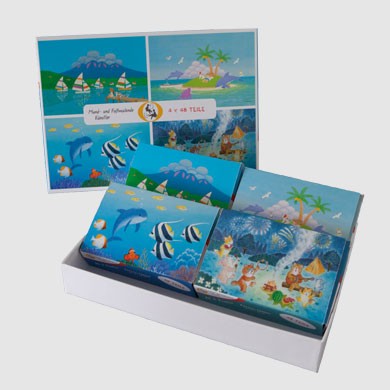 Kinderpuzzle (4er Set)